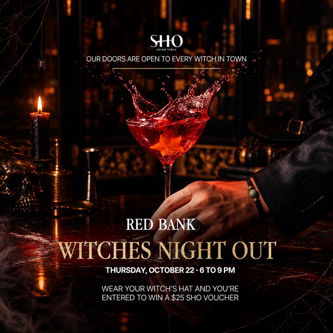 Witches Night Out at SHO Asian Table, Red Bank, Thursday October 22, 6 to 9 PM
