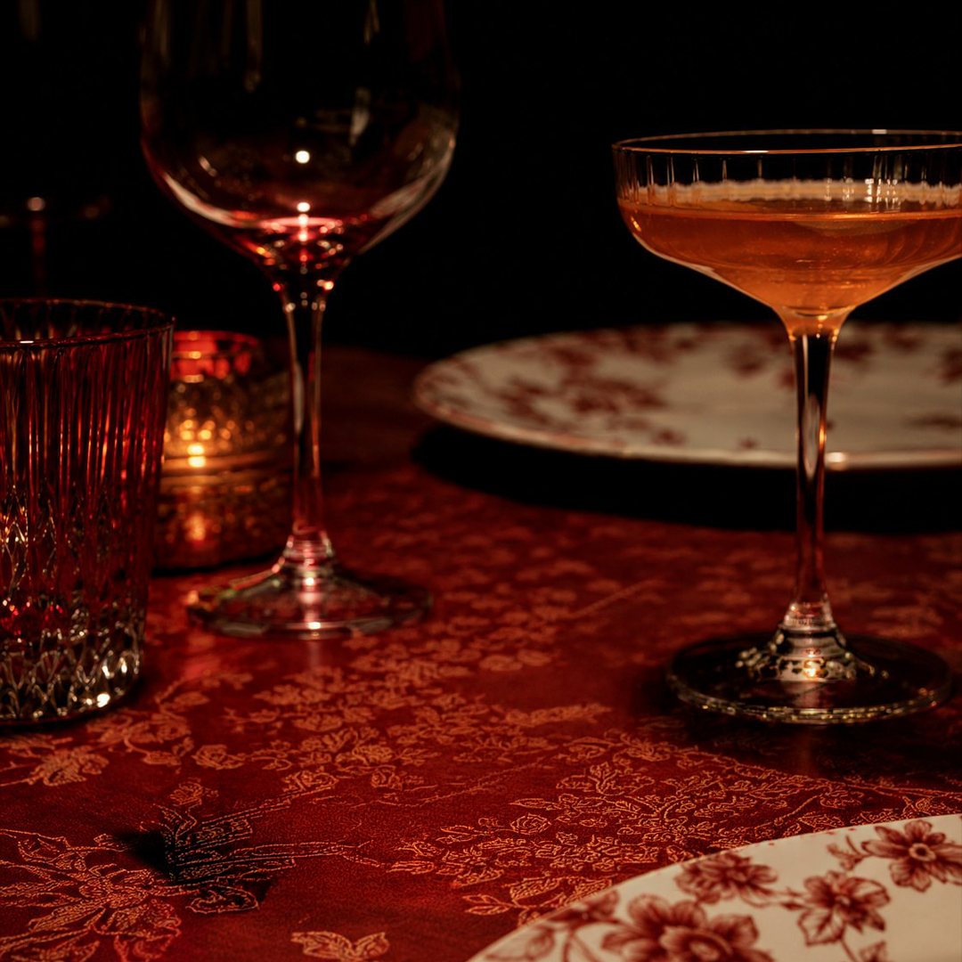 The table
