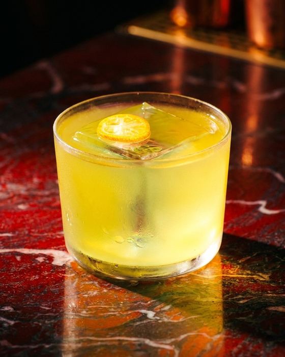 Crafted cocktail at SHO Asian Table
