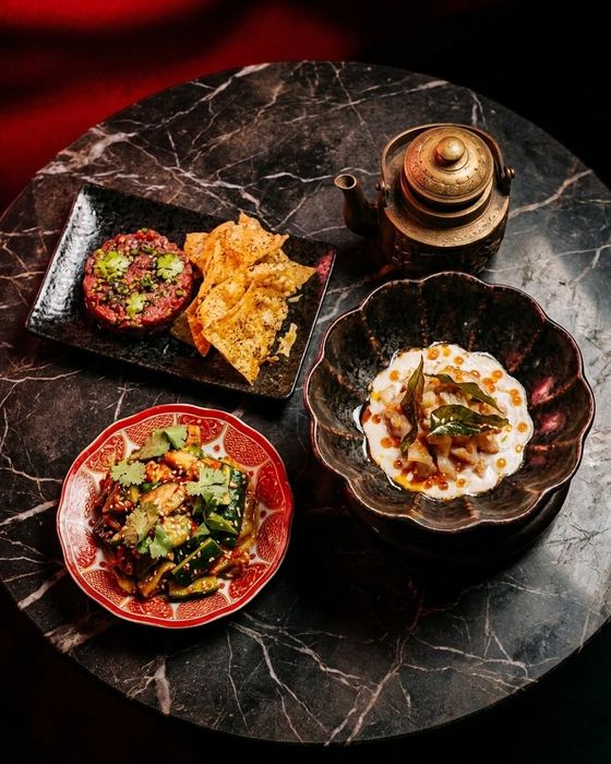 Pan-Asian dish at SHO Asian Table